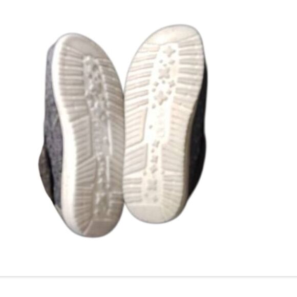 Hey Dude black/gray high top furry - Picture 4 of 5